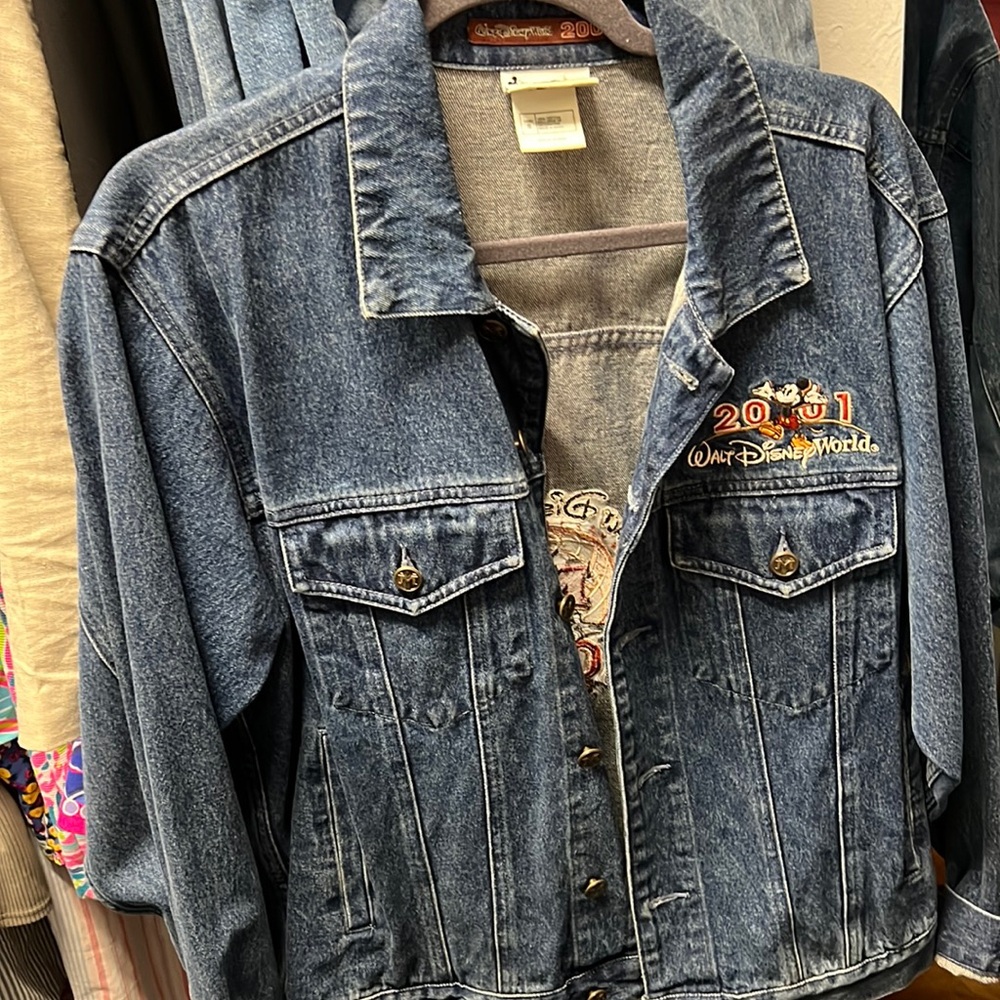 Vintage Walt Disney World denim jacket